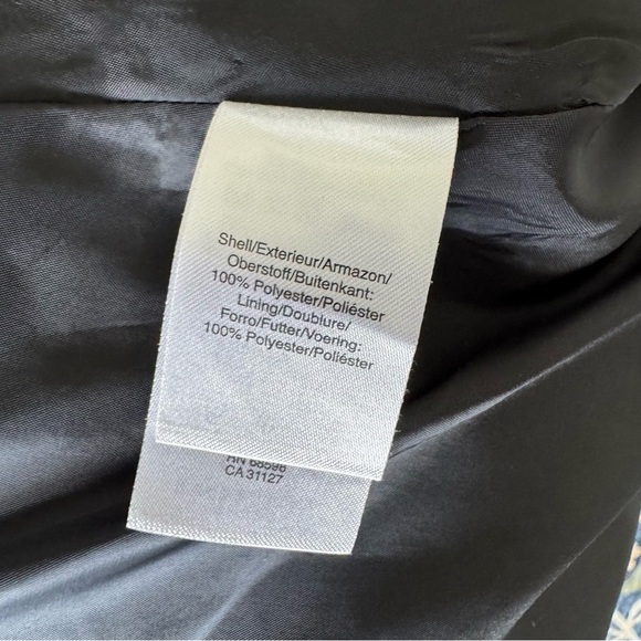 DKNY Women's Tweed Textured Blazer - Purple and White size 8 - Picture 6 of 11